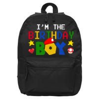 Im The Birthday Boy Game Gaming Gift 16 in Basic Backpack