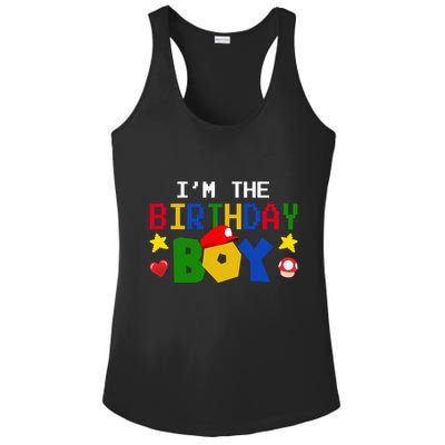 Im The Birthday Boy Game Gaming Gift Ladies PosiCharge Competitor Racerback Tank