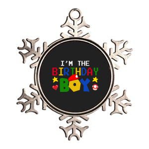 Im The Birthday Boy Game Gaming Gift Metallic Star Ornament