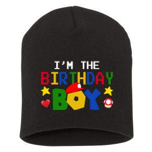 Im The Birthday Boy Game Gaming Gift Short Acrylic Beanie