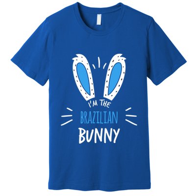 I'm The Brazilian Bunny Ears Brazil Easter Sunday Gift Premium T-Shirt