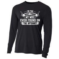 I'm The Best Thing My Wife Ever Found On The Internet (Back) Cooling Performance Long Sleeve Crew