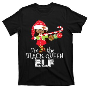 IM The Black Queen Elf African American 5 Matching Xmas T-Shirt