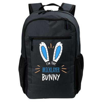 I'm The Bricklayer Bunny Ears Construction Easter Sunday Gift Daily Commute Backpack