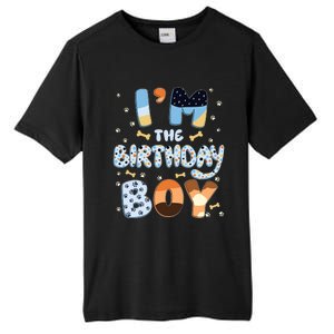 Im The Birthday Boy Dog Family Party Decorations Tall Fusion ChromaSoft Performance T-Shirt