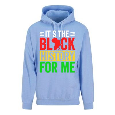 ItS The Black History For Me Black History Pride African Gift Unisex Surf Hoodie