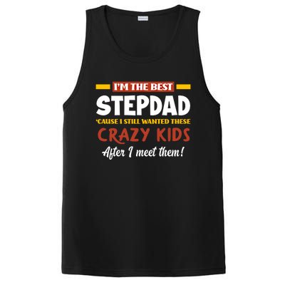 Im The Best Stepdad Father In Law Funny Stepgiftfather Gift PosiCharge Competitor Tank