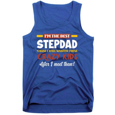 Im The Best Stepdad Father In Law Funny Stepgiftfather Gift Tank Top