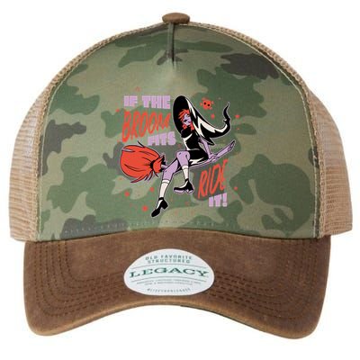 If The Boom Fits Ride It Halloween Witch Legacy Tie Dye Trucker Hat