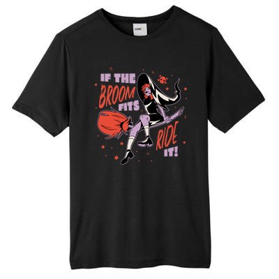 If The Boom Fits Ride It Halloween Witch Tall Fusion ChromaSoft Performance T-Shirt