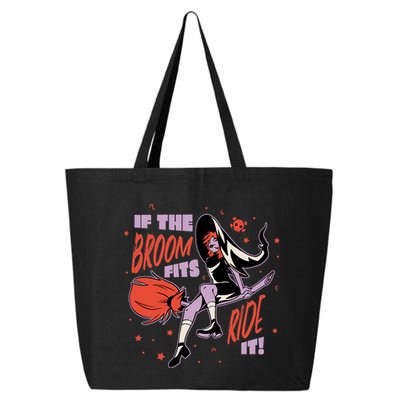 If The Boom Fits Ride It Halloween Witch 25L Jumbo Tote