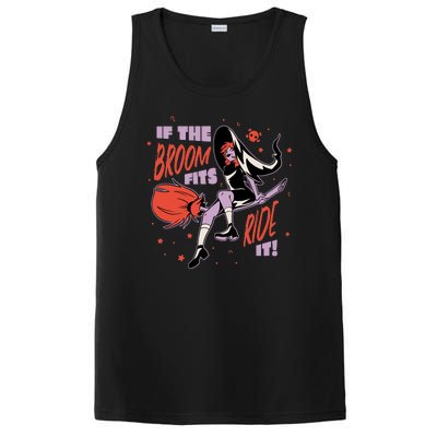 If The Boom Fits Ride It Halloween Witch PosiCharge Competitor Tank