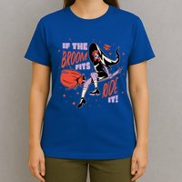 If The Boom Fits Ride It Halloween Witch T-Shirt