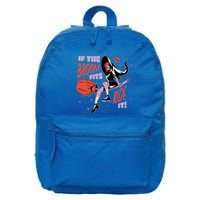 If The Boom Fits Ride It Halloween Witch 16 in Basic Backpack