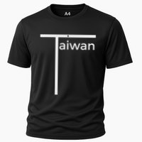 Iconic Taiwan Badminton Team Inspired Funny Flag Design Cooling Performance Crew T-Shirt
