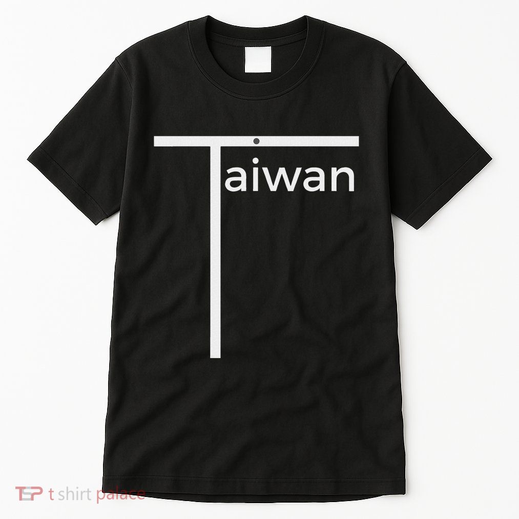 Iconic Taiwan Badminton Team Inspired Funny Flag Design Tall T-Shirt