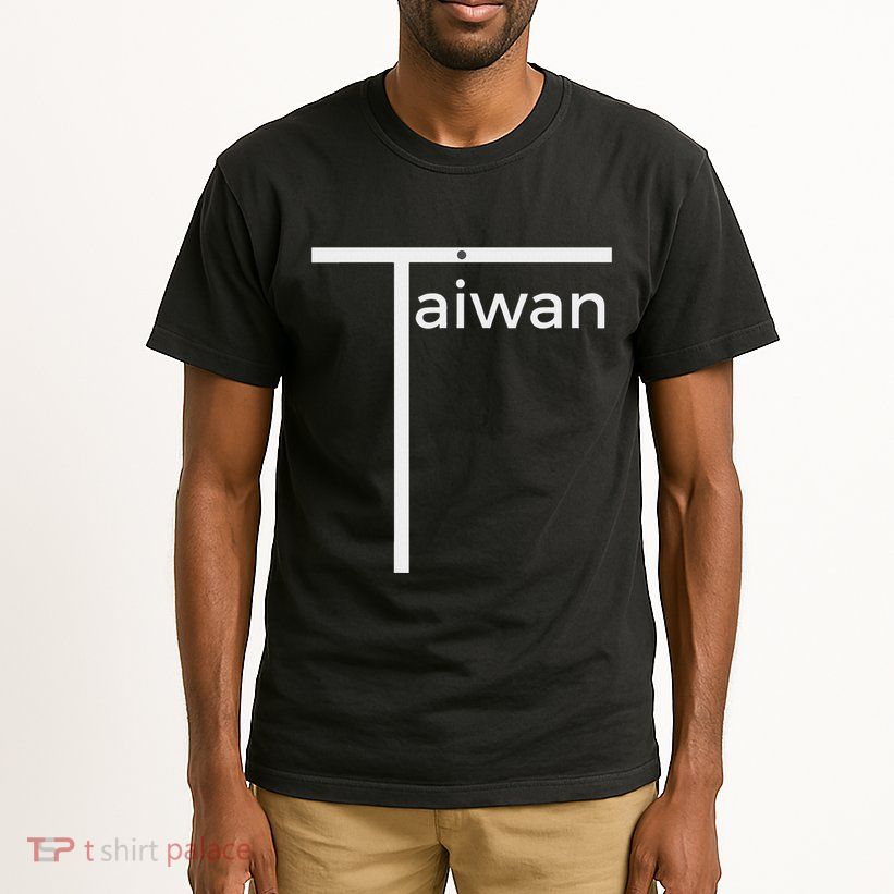 Iconic Taiwan Badminton Team Inspired Funny Flag Design Tall T-Shirt