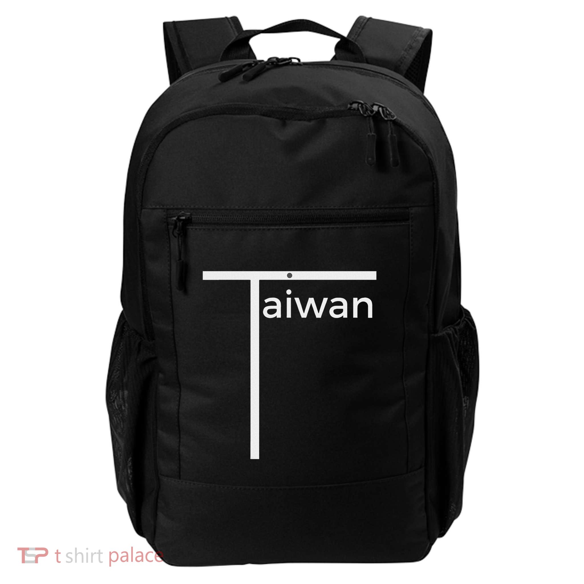 Iconic Taiwan Badminton Team Inspired Funny Flag Design Backpack