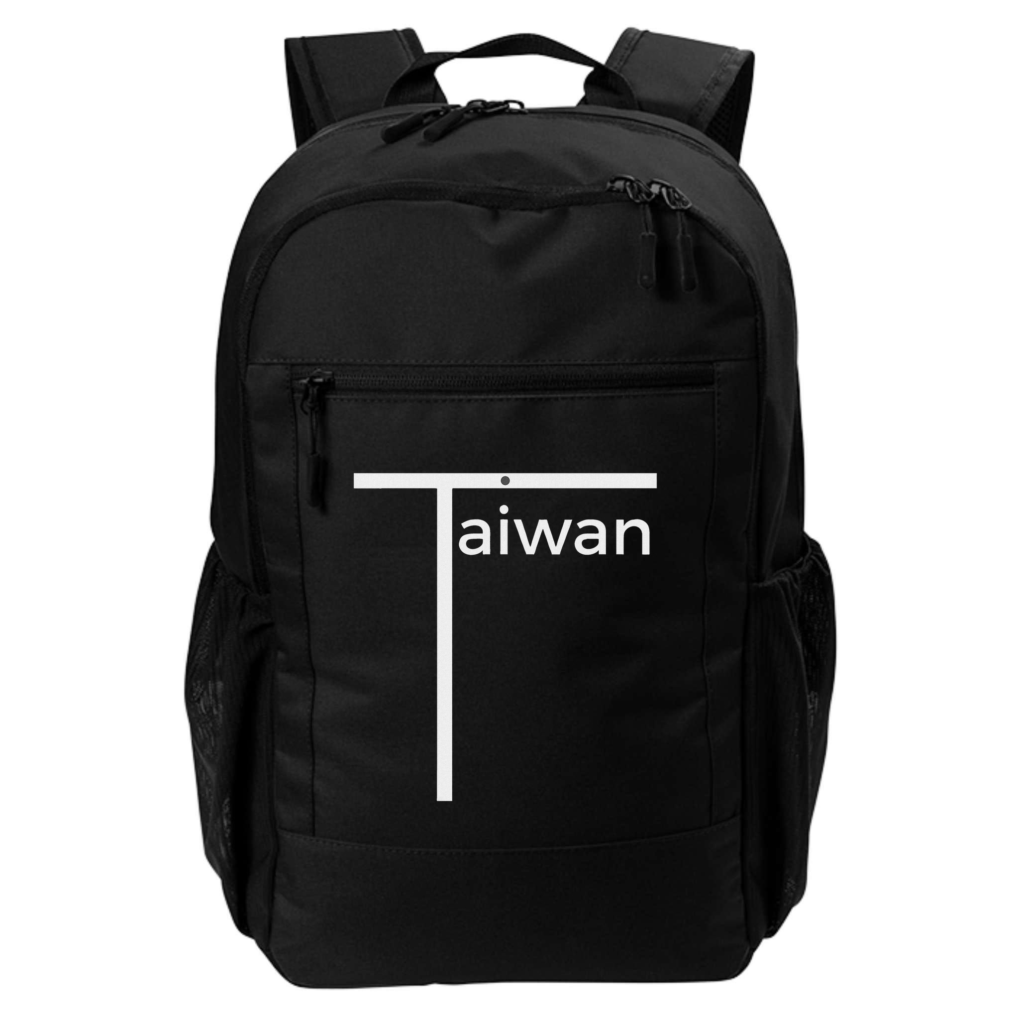 Iconic Taiwan Badminton Team Inspired Funny Flag Design Backpack