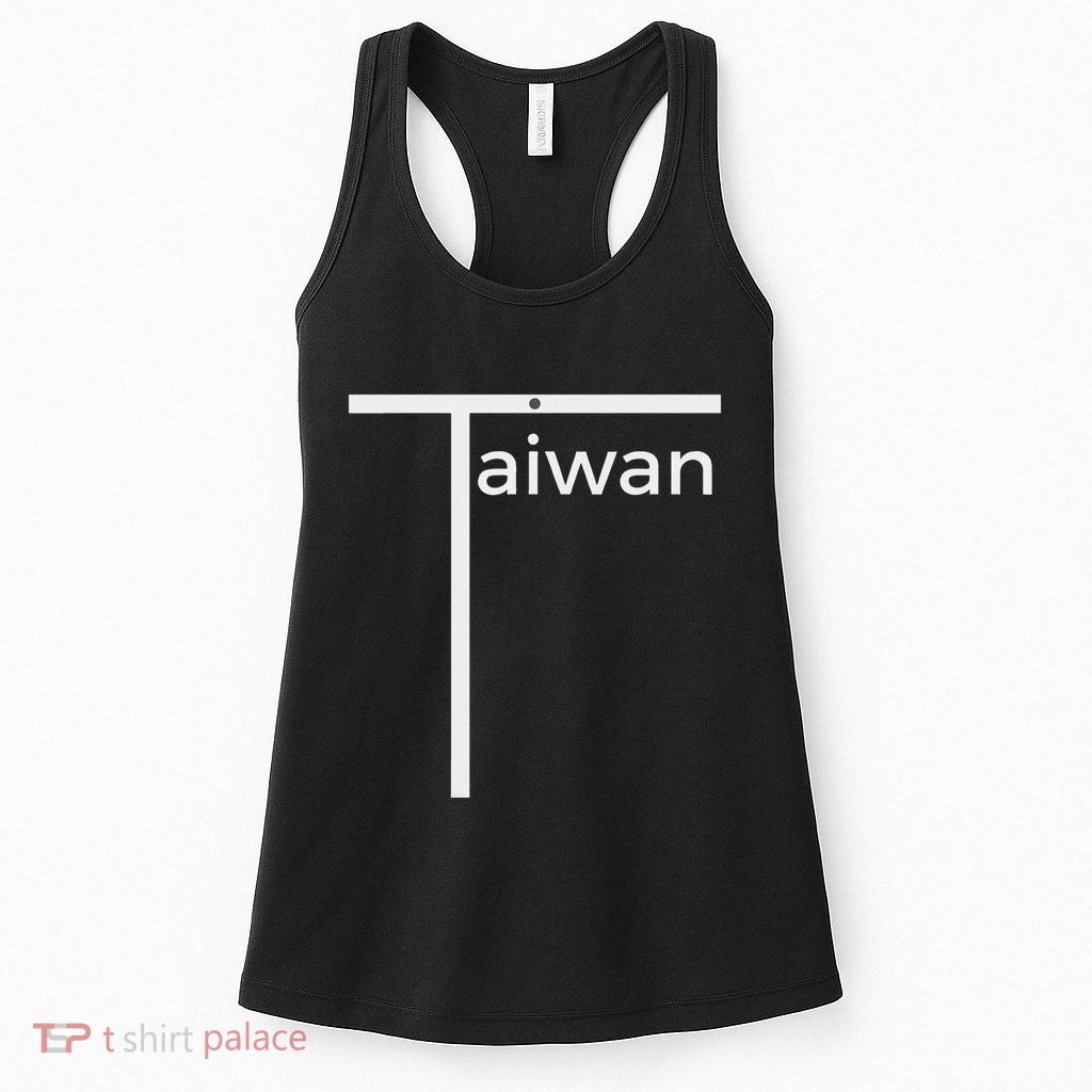 Iconic Taiwan Badminton Team Inspired Funny Flag Design Womens Tank Top