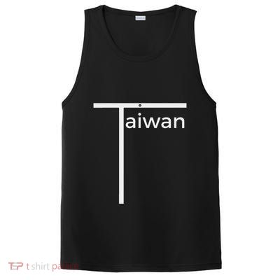 Iconic Taiwan Badminton Team Inspired Funny Flag Design PosiCharge Competitor Tank
