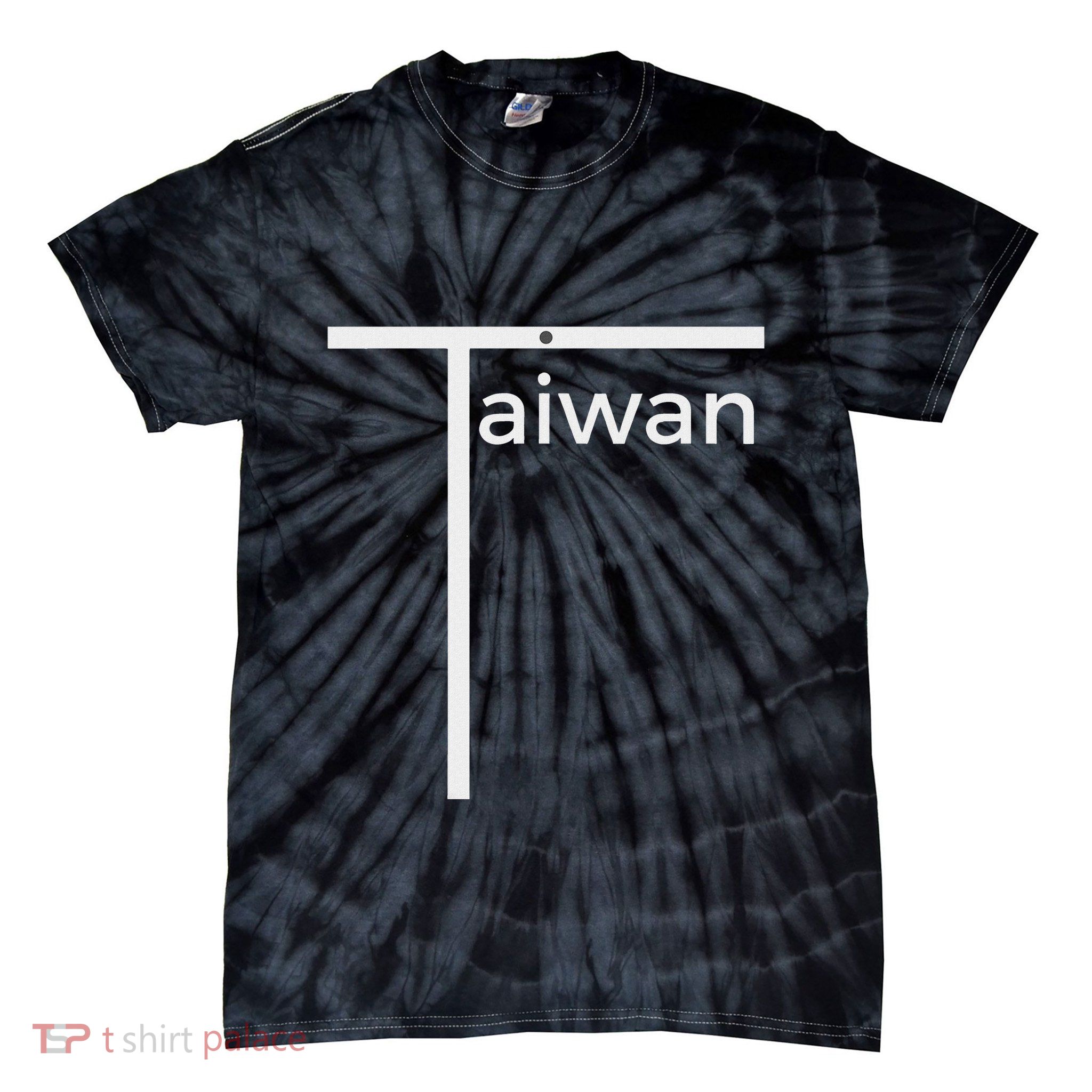 Iconic Taiwan Badminton Team Inspired Funny Flag Design Tie-Dye T-Shirt