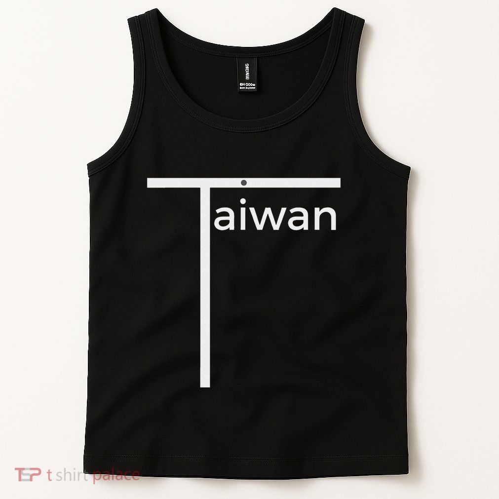 Iconic Taiwan Badminton Team Inspired Funny Flag Design Tank Top