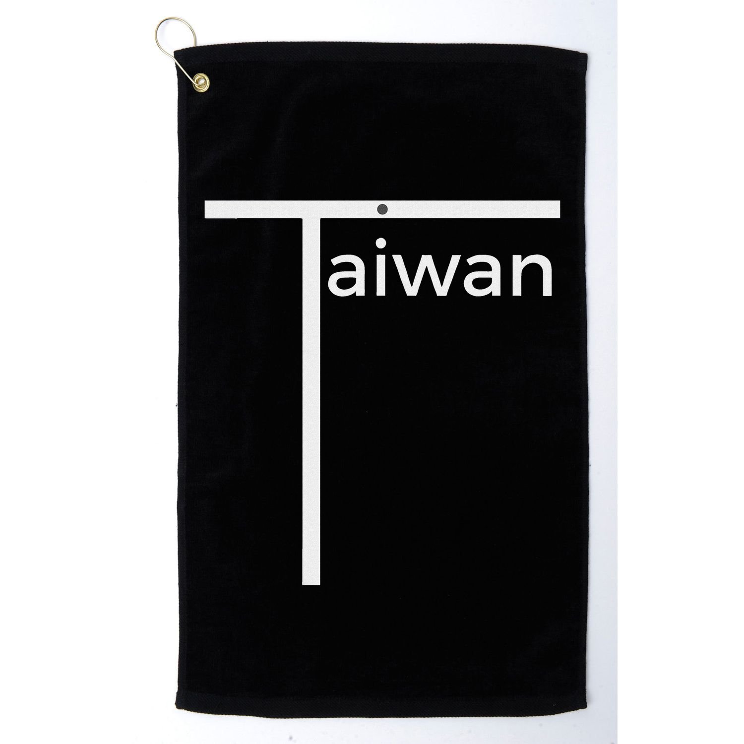 Iconic Taiwan Badminton Team Inspired Funny Flag Design Golf Towel