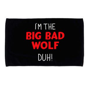 I'm the bad wolf duh costume for DIY halloween party Microfiber Hand Towel