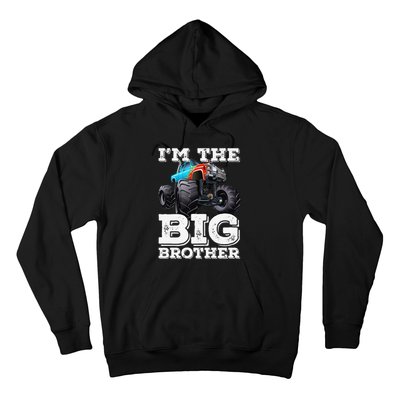 I'm The Big Brother Funny Monster Truck Hoodie