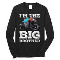 I'm The Big Brother Funny Monster Truck Long Sleeve Shirt