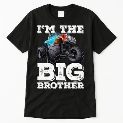 I'm The Big Brother Funny Monster Truck Tall T-Shirt