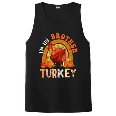 Im The Brother Turkey Thanksgiving Family Dabbing Turkey Great Gift PosiCharge Competitor Tank