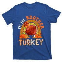 Im The Brother Turkey Thanksgiving Family Dabbing Turkey Great Gift T-Shirt