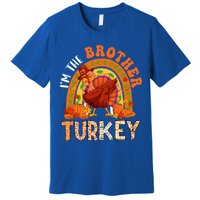 Im The Brother Turkey Thanksgiving Family Dabbing Turkey Great Gift Premium T-Shirt