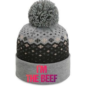 IM The Beef Gift The Baniff Cuffed Pom Beanie