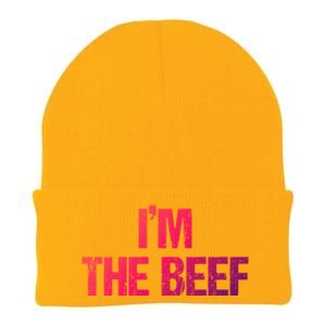 IM The Beef Gift Knit Cap Winter Beanie