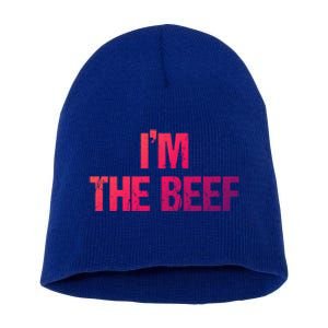 IM The Beef Gift Short Acrylic Beanie