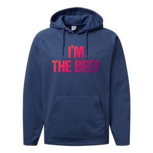 IM The Beef Gift Performance Fleece Hoodie