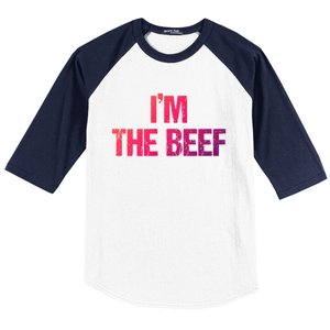 IM The Beef Gift Baseball Sleeve Shirt