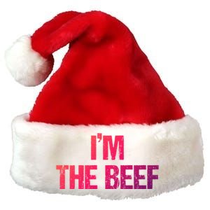 IM The Beef Gift Premium Christmas Santa Hat