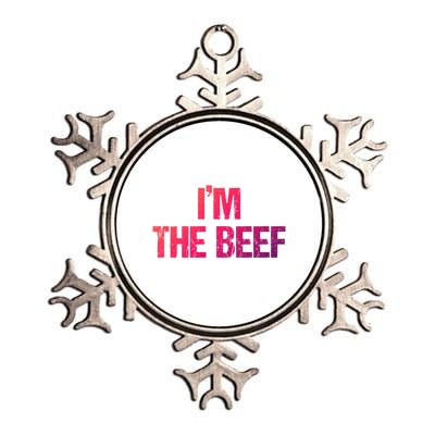 IM The Beef Gift Metallic Star Ornament