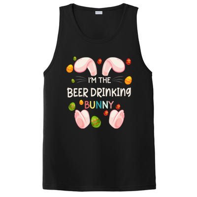 I'm The Beer Ing Bunny Funny Matching Family Easter Day Gift PosiCharge Competitor Tank