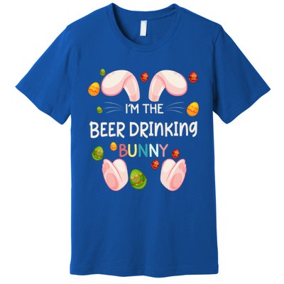 I'm The Beer Ing Bunny Funny Matching Family Easter Day Gift Premium T-Shirt