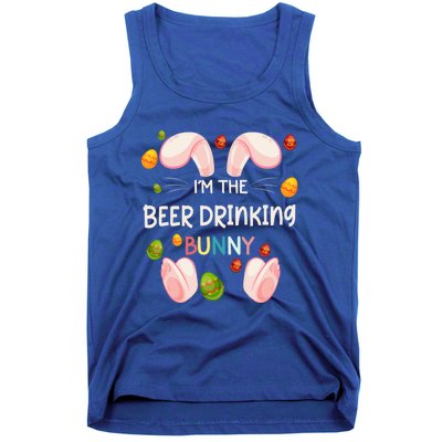 I'm The Beer Ing Bunny Funny Matching Family Easter Day Gift Tank Top