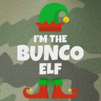 IM The Bunco Elf Family Pajama Christmas Funny Bunko Player Legacy Tie Dye Trucker Hat