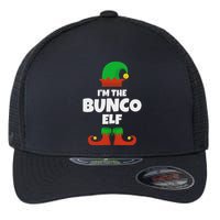 IM The Bunco Elf Family Pajama Christmas Funny Bunko Player Flexfit Unipanel Trucker Cap