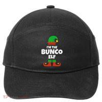 IM The Bunco Elf Family Pajama Christmas Funny Bunko Player 7-Panel Snapback Hat