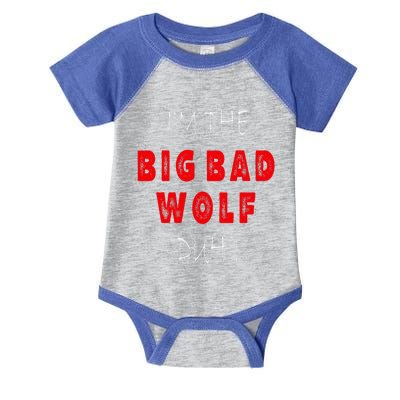 I'm the bad wolf duh Funny costume Halloween party Infant Baby Jersey Bodysuit