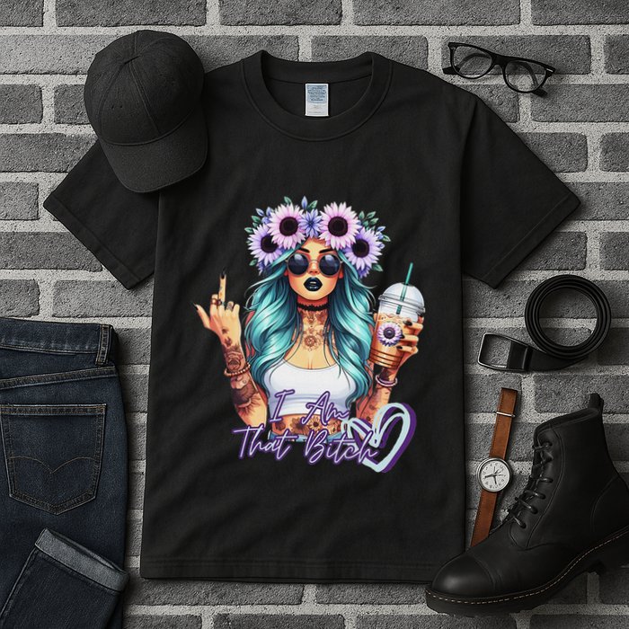 IM That Bitch Funny Sarcastic Cute Joke Gift Tall T-Shirt
